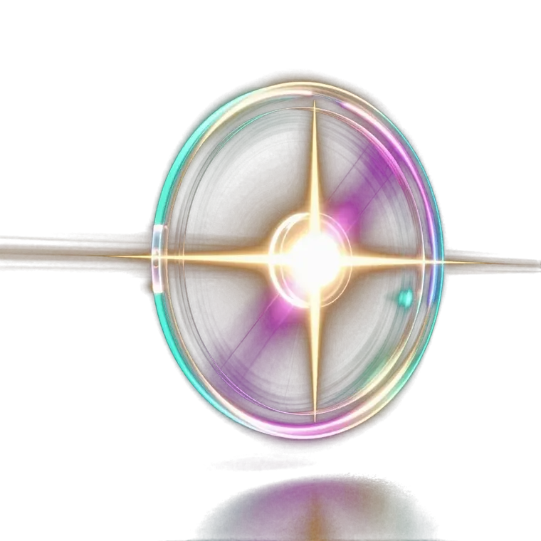 Glowing conversion funnel illustration in NW eSource's style