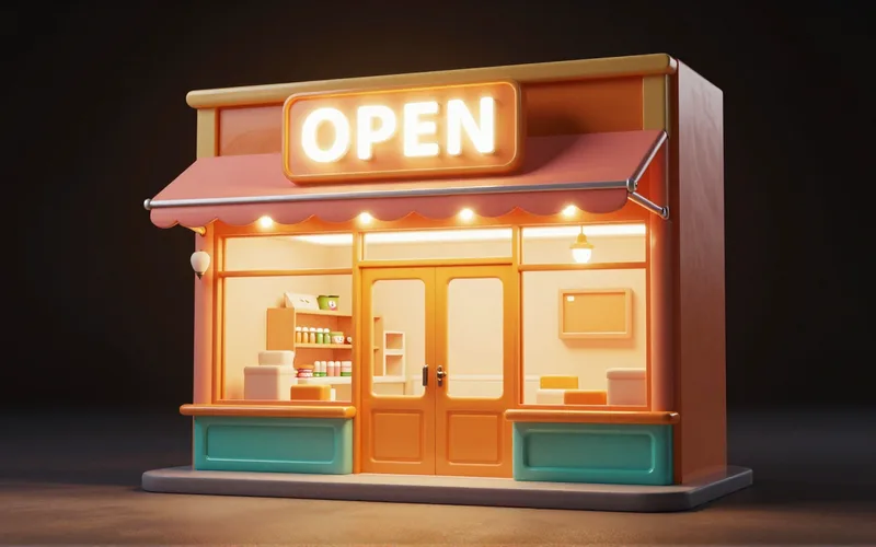 AI tools for small business owners illustration
