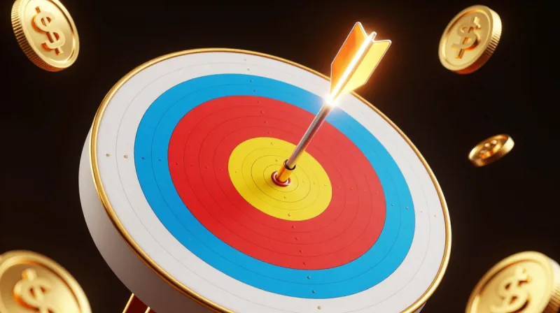 Google Ads for small business — arrow in the bullseye