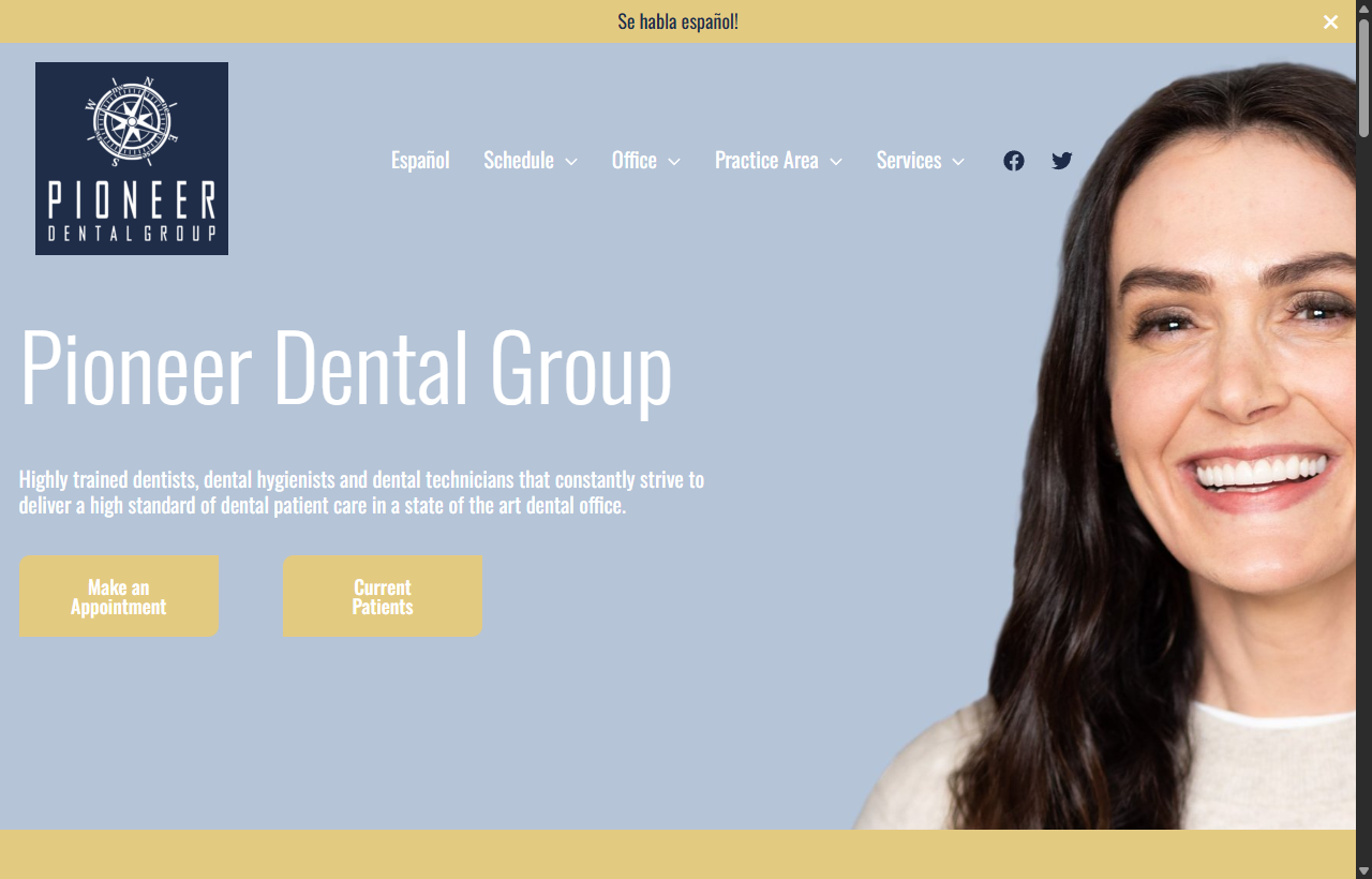 Pioneer Dental Group — Oregon City's favorite dental group website